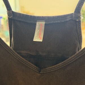 Free People Movement Hot Shot Onesie XL Washed Black